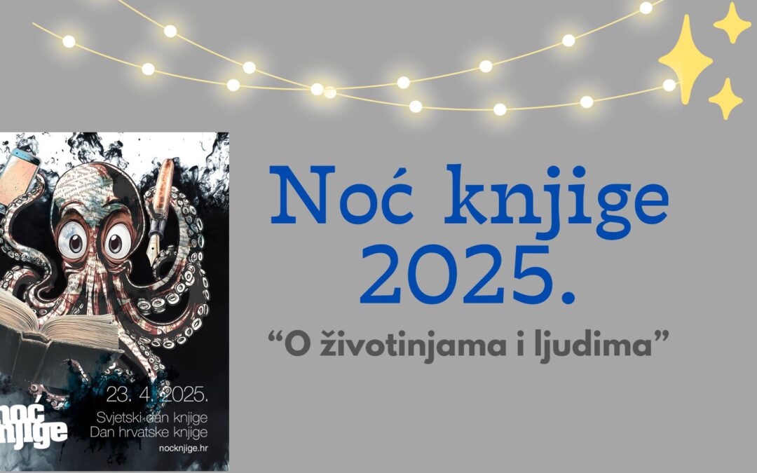 Noć knjige u našoj školi
