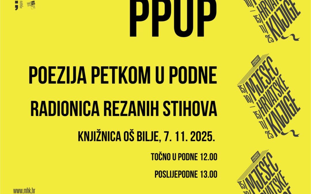 PPUP Poezija Petkom u Podne
